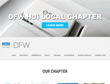 Tablet Screenshot of dfwhdi.org